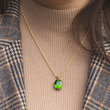 Moldaviet Pendant 18 karaat goud, Objet Dore