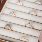 Twisted 1.48ct Diamant Ring 14 karaat goud, Objet Dore