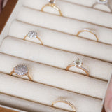 Twisted 1.48ct Diamant Ring 14 karaat goud, Objet Dore
