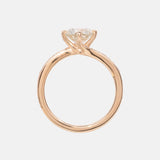 Twisted 1.48ct Diamant Ring 14 karaat goud, Objet Dore