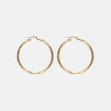 Hollow Hoop Oorbellen 35 mm 14 karaat goud, Objet Dore