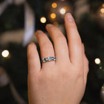 Ivy - Vintage Apatiet Trilogie Ring 10k Geelgoud, Objet Dore