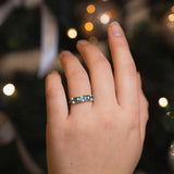 Ivy - Vintage Apatiet Trilogie Ring 10k Geelgoud, Objet Dore