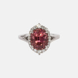 Roze Toermalijn Entourage Ring 14 karaat goud, Objet Dore