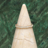 geboortesteen alliance ring in diamant