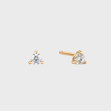 Classic Stud Piercing Diamond 14k gold