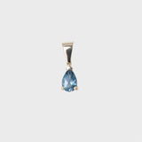 Bobbie Pendant Topaz Drop - 14k yellow gold