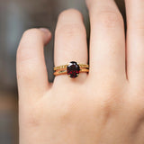 Birthstone November - Citrine Alliance Ring 14 carat gold