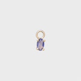 Bobbie Iolite Earring - 14k yellow gold