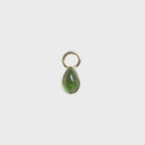 Candy Tourmaline Drop Ear Charm - 14k yellow gold
