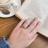 Big Dome Ring 14k gold