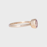 Natty - Vintage Roze Spinel Solitair Ring 9k