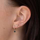 Bobbie Sapphire Ear Charm - 14k yellow gold