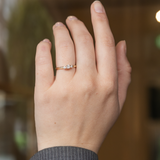 Willow Trilogy Ring Diamond - 14k yellow gold