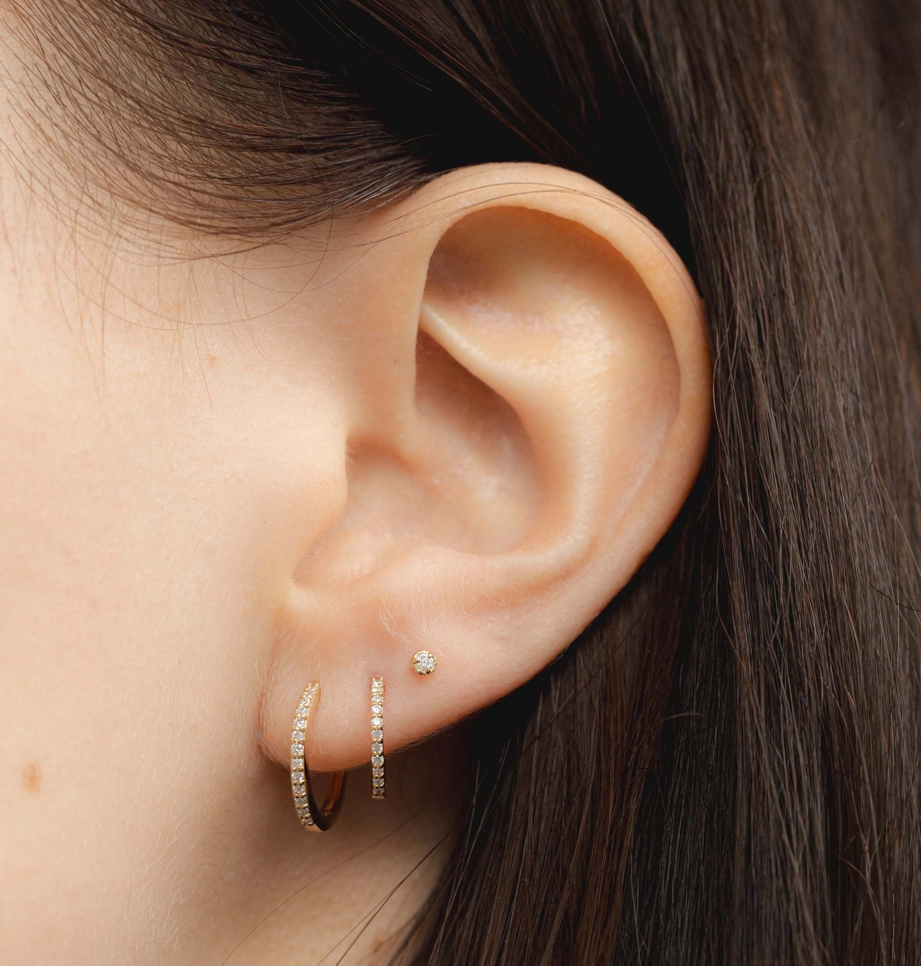 Diamant Oorbellen