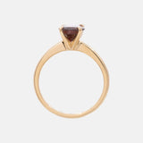 Granaat Solitair Ring 18k, Objet Dore