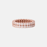 Diamanten Eternity Ring 14 karaat goud, Objet Dore