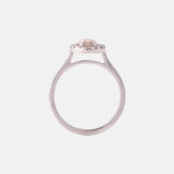 2.02ct Fancy Brown Diamanten Entourage Ring 14 karaat goud, Objet Dore