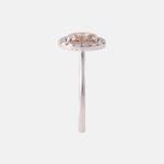 2.02ct Fancy Brown Diamanten Entourage Ring 14 karaat goud, Objet Dore