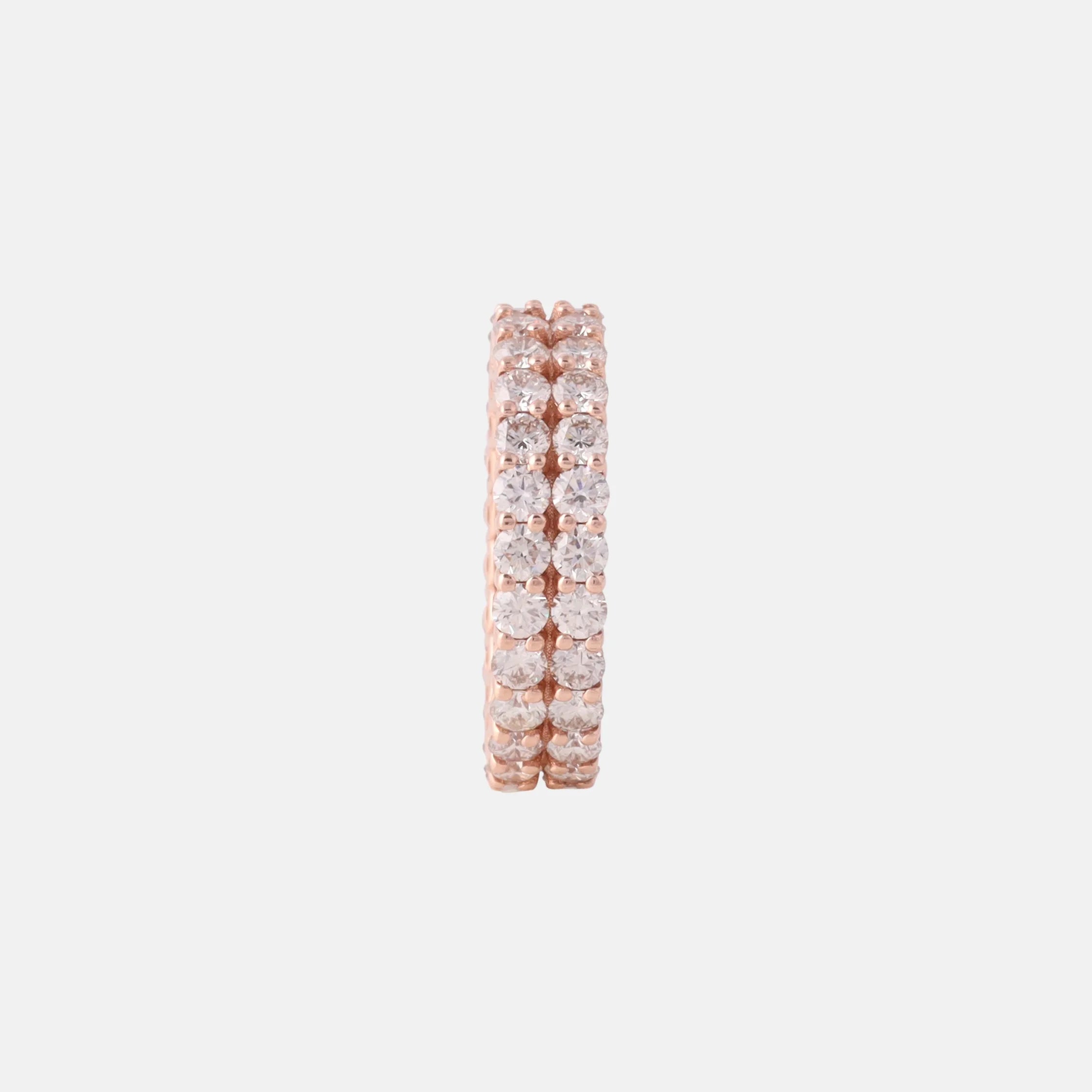 Diamanten Eternity Ring 14 karaat goud, Objet Dore