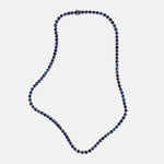 Blauwe 30.18ct Saffier Tenniscollier 14k witgoud, Objet Dore