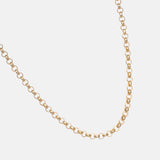 Solid Rolo Chain Ketting 14 karaat goud, Objet Dore