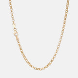 Solid Rolo Chain Ketting 14 karaat goud, Objet Dore