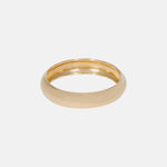 Bold Band Ring 14 karaat goud, Objet Dore