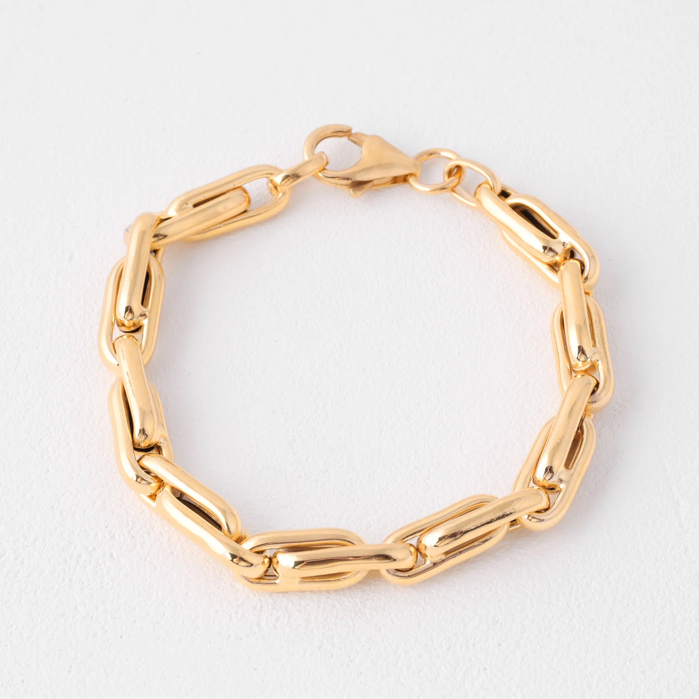 Timeless Chain Armband 14 karaat goud, Objet Dore