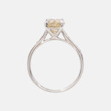 Geel Briljant Geslepen Diamanten Pave Ring 14 karaat goud, Objet Dore