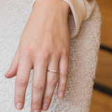 Willow Ring Diamant - 14k geelgoud
