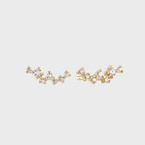 Grande Wild Diamant Stud Piercing 14k goud, Objet Dore, Piercings