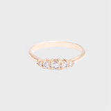 Izzy Ring Diamant - 14 Karat Gelbgold 