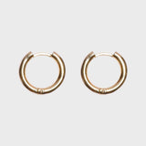 Solid Click Hoops 14k geelgoud, Objet Dore